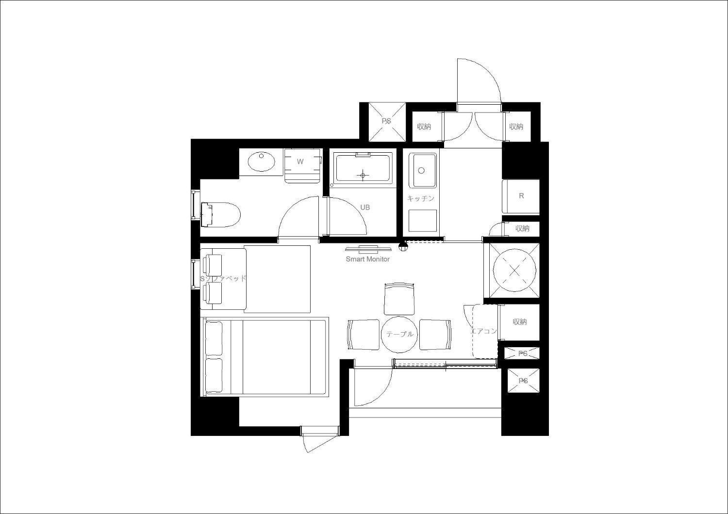 Luce Takanawa Tokyo Room photo